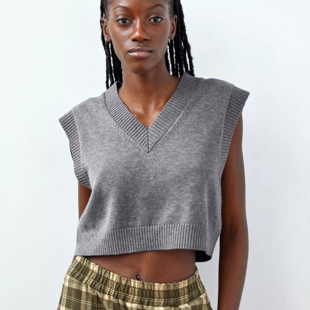 Sunday  Best Winston Sweater Vest - Brown - Small